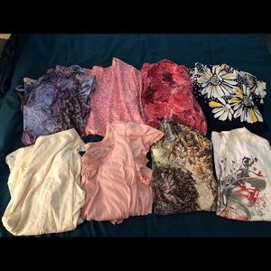 Women’s 1xl 1x Lot of shirts trendy